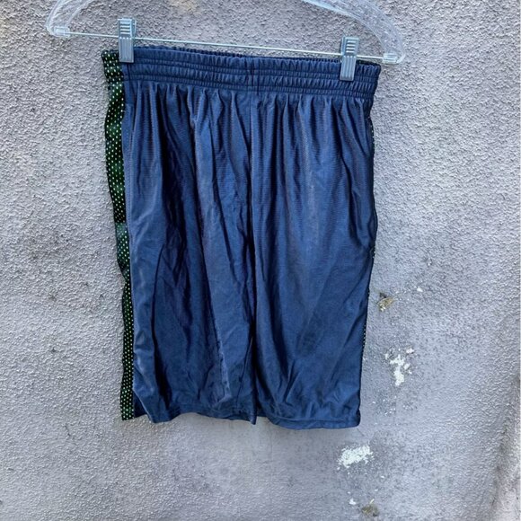 Neon and Grey Conversion Performance Medium Athletic Shorts - Picture 1 of 2